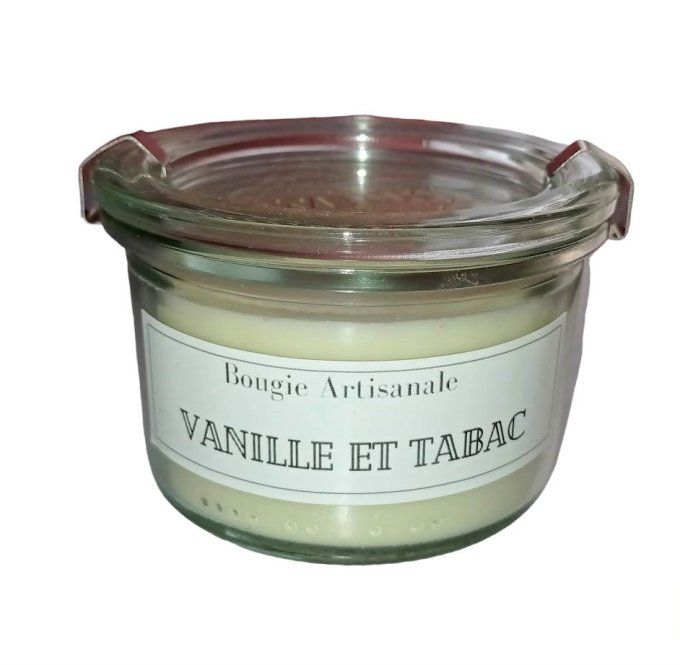 Bougie Vanille et Tabac