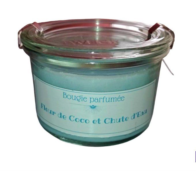 Bougie Fleur de coco et Chute d'eau