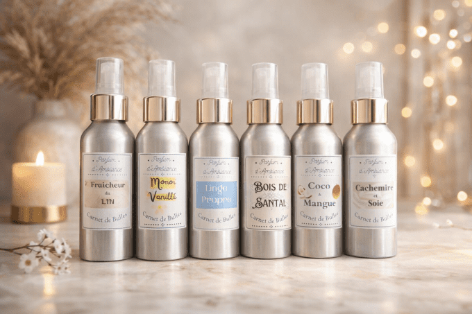 Parfums d'intérieur en spray