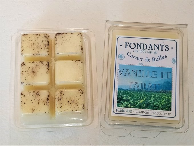 Fondants Vanille et Tabac