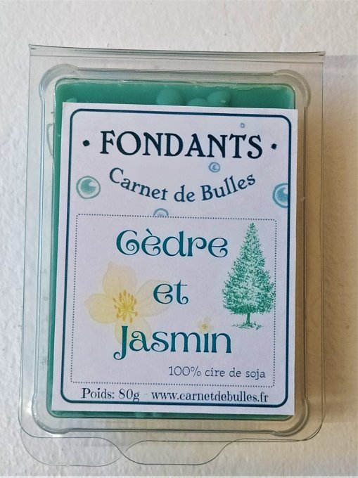 Fondants Cèdre et Jasmin